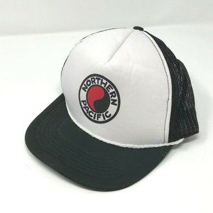 Vintage Northern Pacific Railway Snapback Trucker